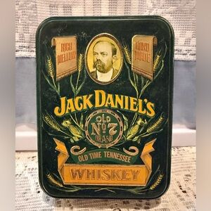 Vintage Jack Daniel's Old No. 7 Whiskey Tin